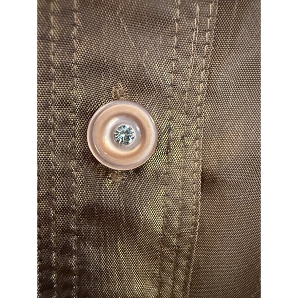 Lily Moss Melanie Lyne Blouse Buttons Sz 10 Work Casual - Picture 4 of 9